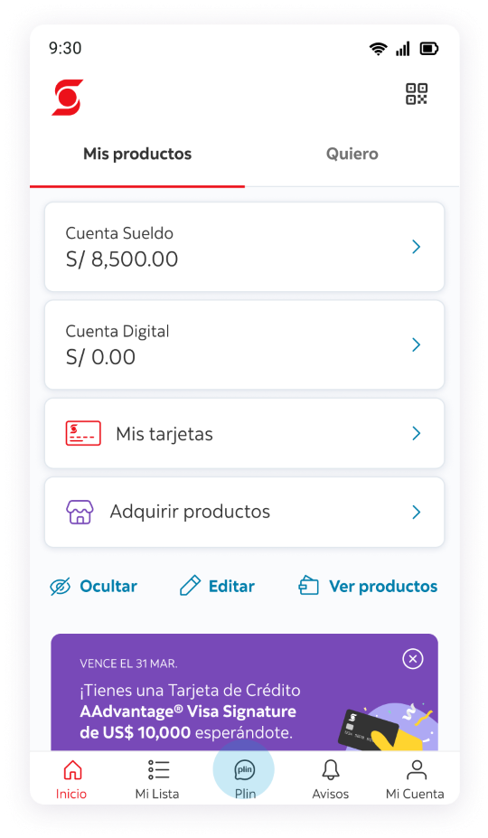 1. Ingresa a PLIN